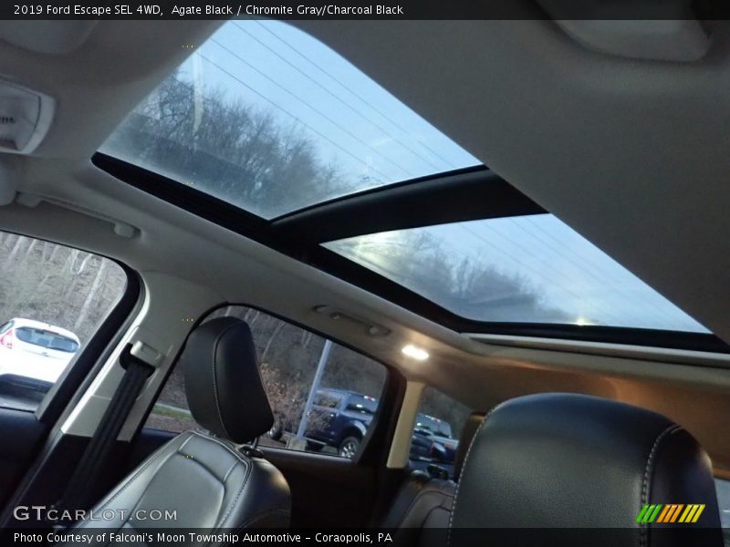 Agate Black / Chromite Gray/Charcoal Black 2019 Ford Escape SEL 4WD