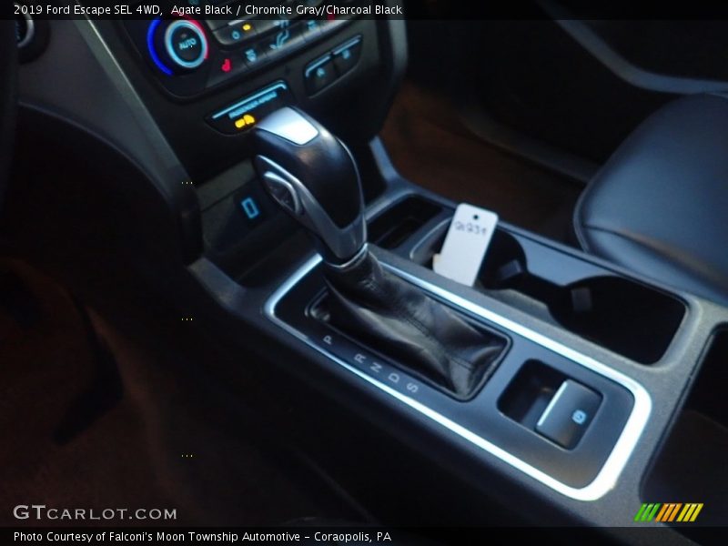 Agate Black / Chromite Gray/Charcoal Black 2019 Ford Escape SEL 4WD