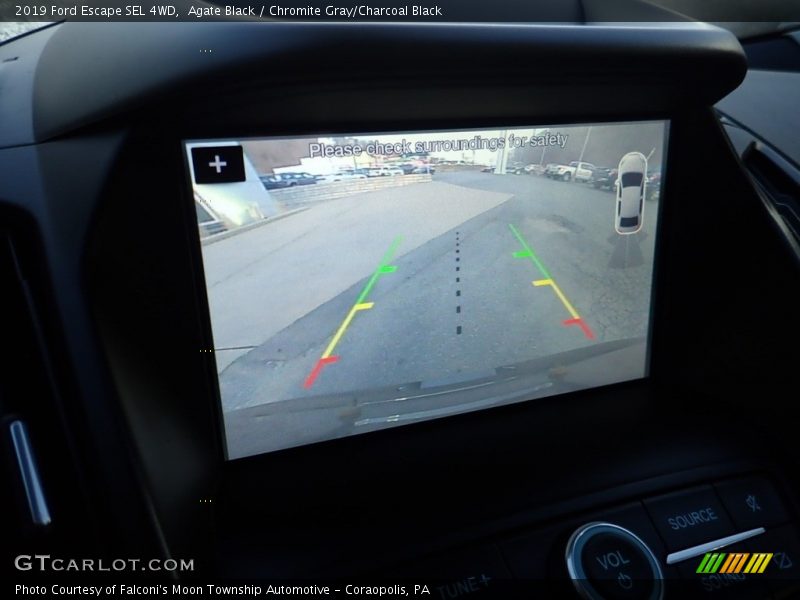 Agate Black / Chromite Gray/Charcoal Black 2019 Ford Escape SEL 4WD