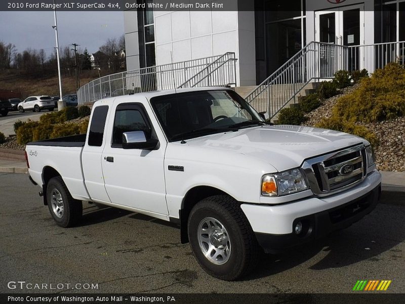 Oxford White / Medium Dark Flint 2010 Ford Ranger XLT SuperCab 4x4