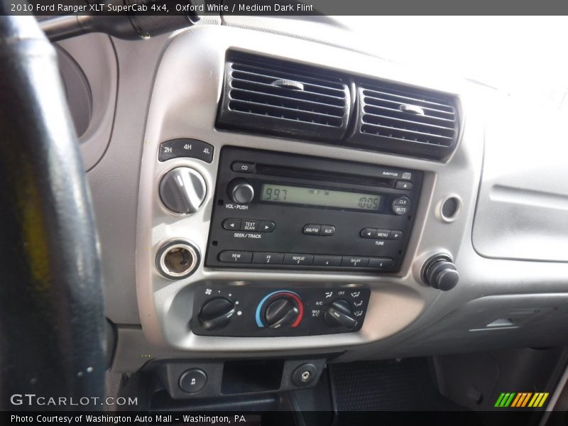 Oxford White / Medium Dark Flint 2010 Ford Ranger XLT SuperCab 4x4