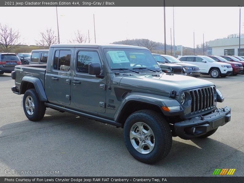 Sting-Gray / Black 2021 Jeep Gladiator Freedom Edition 4x4