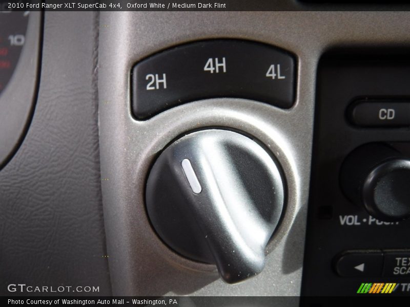 Oxford White / Medium Dark Flint 2010 Ford Ranger XLT SuperCab 4x4