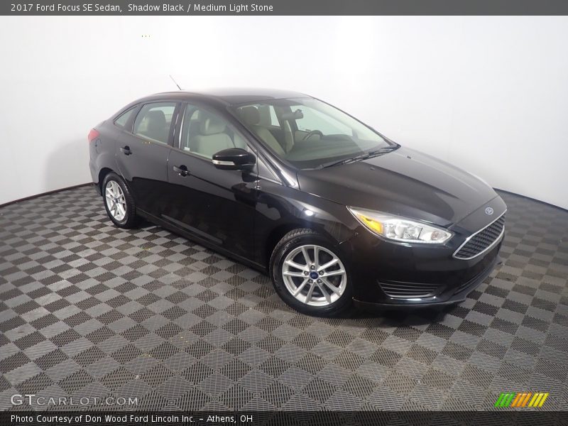 Shadow Black / Medium Light Stone 2017 Ford Focus SE Sedan