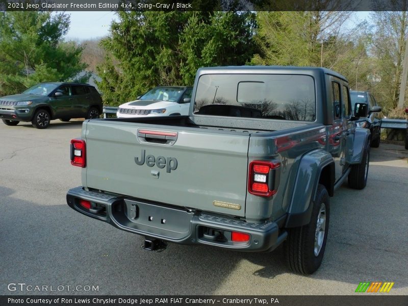 Sting-Gray / Black 2021 Jeep Gladiator Freedom Edition 4x4
