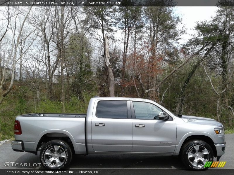  2021 1500 Laramie Crew Cab 4x4 Billet Silver Metallic