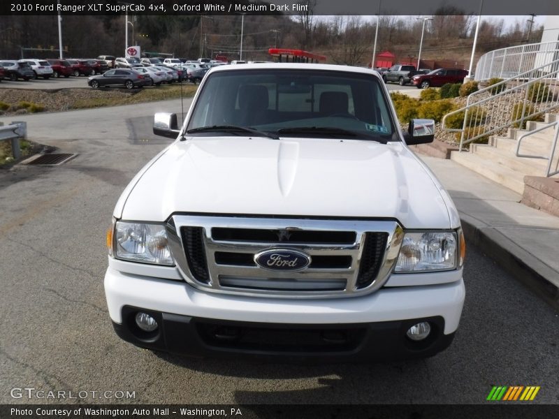 Oxford White / Medium Dark Flint 2010 Ford Ranger XLT SuperCab 4x4