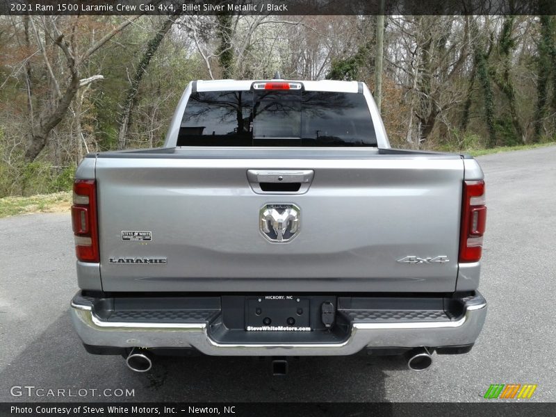 Billet Silver Metallic / Black 2021 Ram 1500 Laramie Crew Cab 4x4