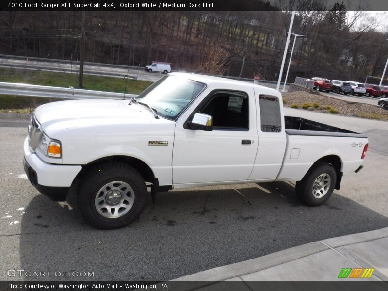 Oxford White / Medium Dark Flint 2010 Ford Ranger XLT SuperCab 4x4