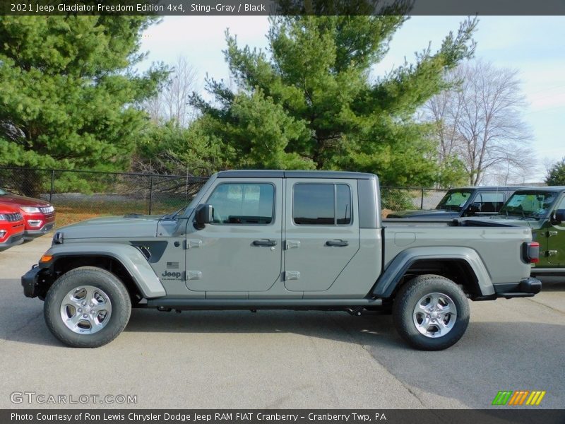 Sting-Gray / Black 2021 Jeep Gladiator Freedom Edition 4x4