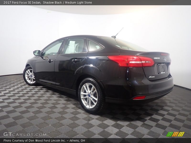 Shadow Black / Medium Light Stone 2017 Ford Focus SE Sedan