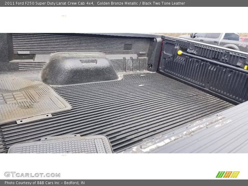 Golden Bronze Metallic / Black Two Tone Leather 2011 Ford F250 Super Duty Lariat Crew Cab 4x4