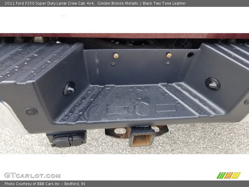 Golden Bronze Metallic / Black Two Tone Leather 2011 Ford F250 Super Duty Lariat Crew Cab 4x4
