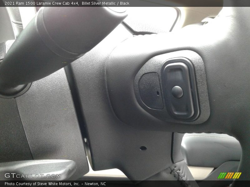 Billet Silver Metallic / Black 2021 Ram 1500 Laramie Crew Cab 4x4