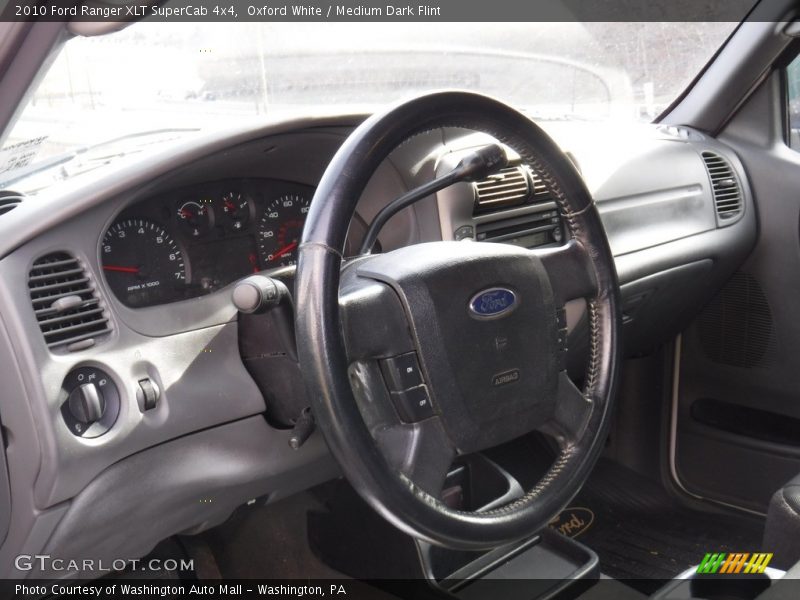 Oxford White / Medium Dark Flint 2010 Ford Ranger XLT SuperCab 4x4