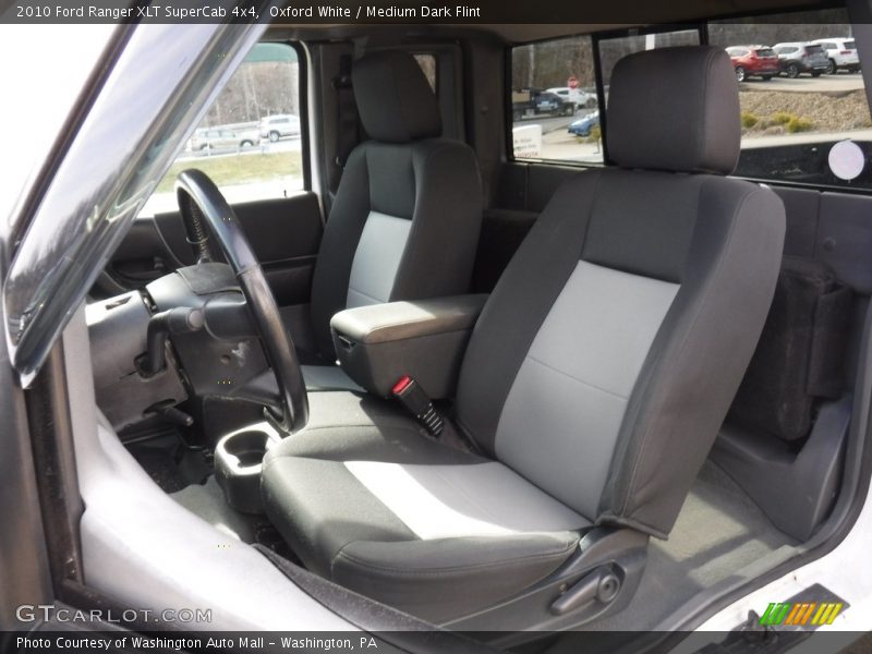 Oxford White / Medium Dark Flint 2010 Ford Ranger XLT SuperCab 4x4