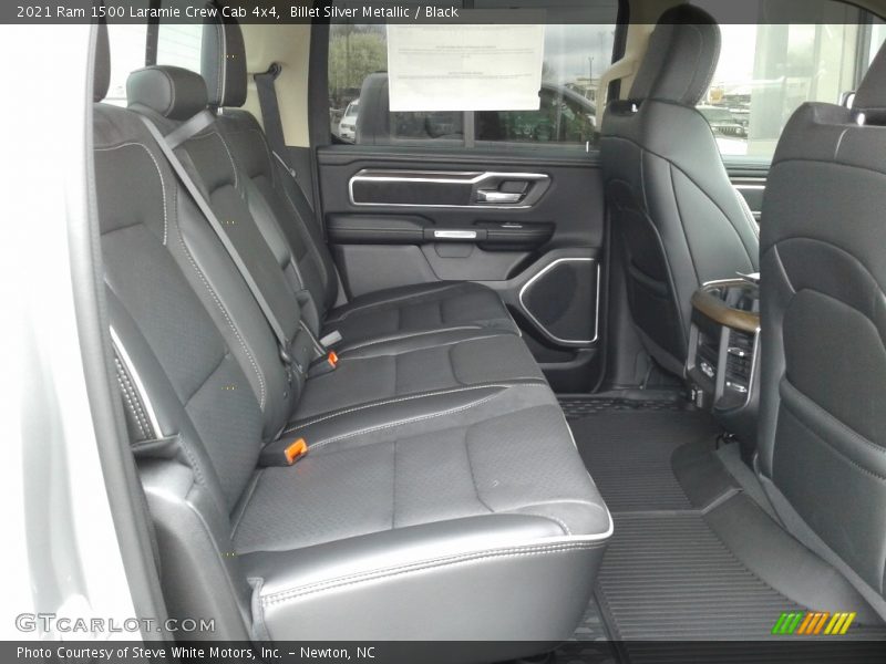 Billet Silver Metallic / Black 2021 Ram 1500 Laramie Crew Cab 4x4