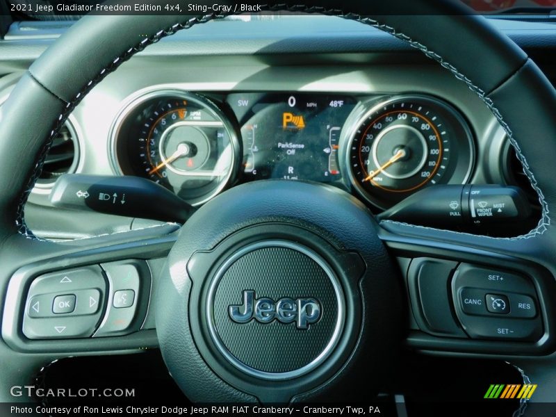 Sting-Gray / Black 2021 Jeep Gladiator Freedom Edition 4x4