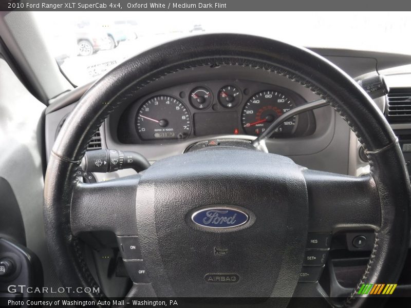 Oxford White / Medium Dark Flint 2010 Ford Ranger XLT SuperCab 4x4