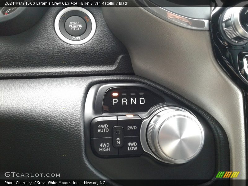 Billet Silver Metallic / Black 2021 Ram 1500 Laramie Crew Cab 4x4