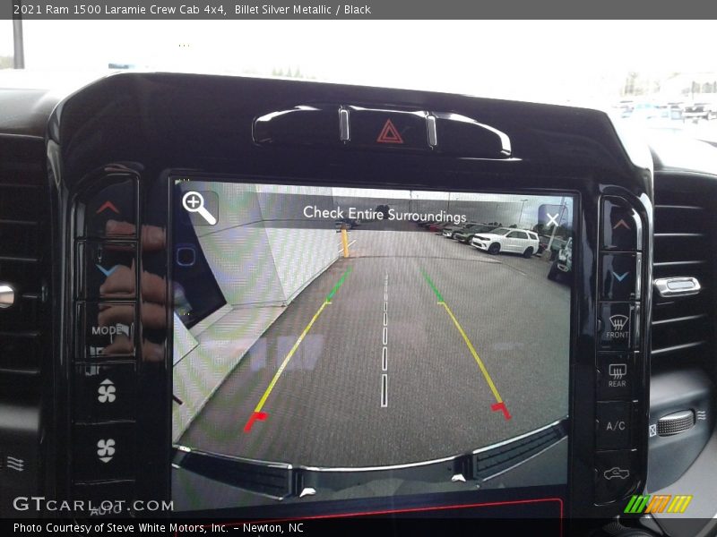 Billet Silver Metallic / Black 2021 Ram 1500 Laramie Crew Cab 4x4