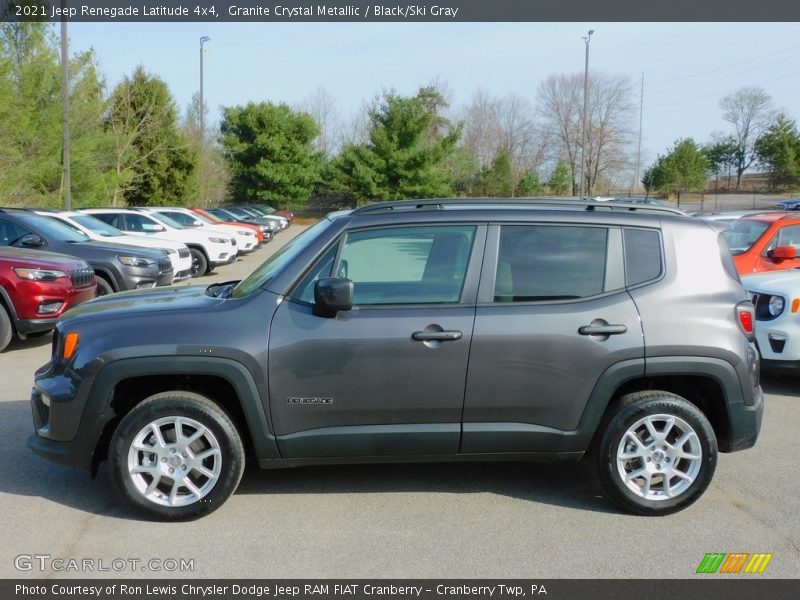 Granite Crystal Metallic / Black/Ski Gray 2021 Jeep Renegade Latitude 4x4