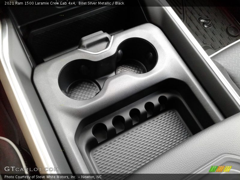 Billet Silver Metallic / Black 2021 Ram 1500 Laramie Crew Cab 4x4
