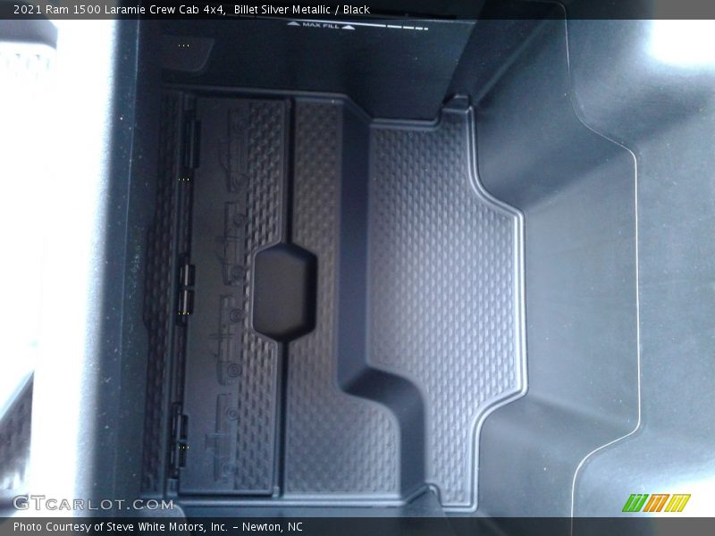 Billet Silver Metallic / Black 2021 Ram 1500 Laramie Crew Cab 4x4