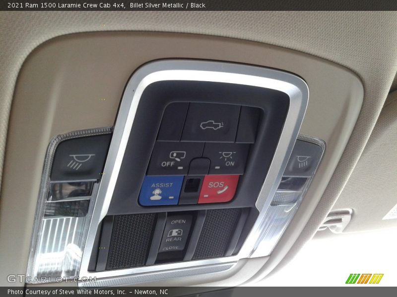 Billet Silver Metallic / Black 2021 Ram 1500 Laramie Crew Cab 4x4