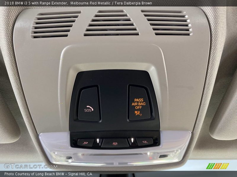 Melbourne Red Metallic / Tera Dalbergia Brown 2018 BMW i3 S with Range Extender