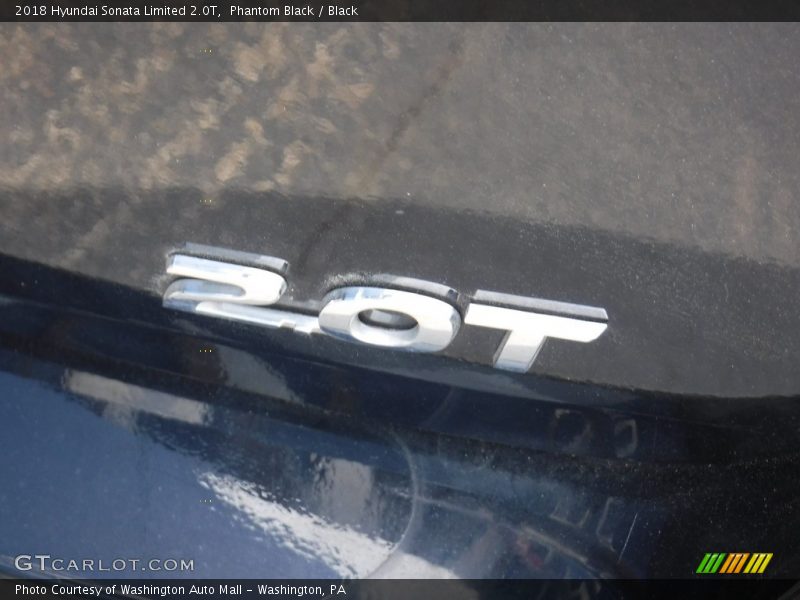 Phantom Black / Black 2018 Hyundai Sonata Limited 2.0T