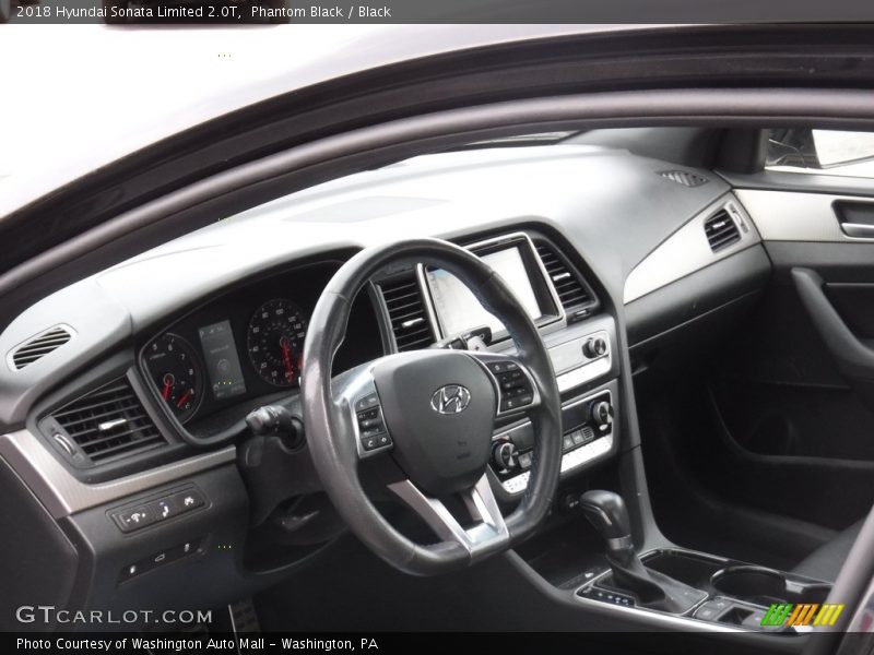 Phantom Black / Black 2018 Hyundai Sonata Limited 2.0T