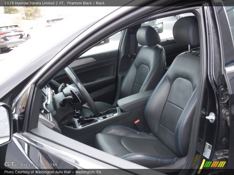 Front Seat of 2018 Sonata Limited 2.0T