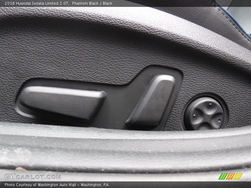 Phantom Black / Black 2018 Hyundai Sonata Limited 2.0T