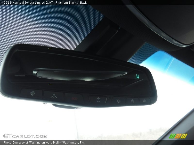 Phantom Black / Black 2018 Hyundai Sonata Limited 2.0T