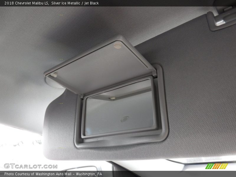 Silver Ice Metallic / Jet Black 2018 Chevrolet Malibu LS
