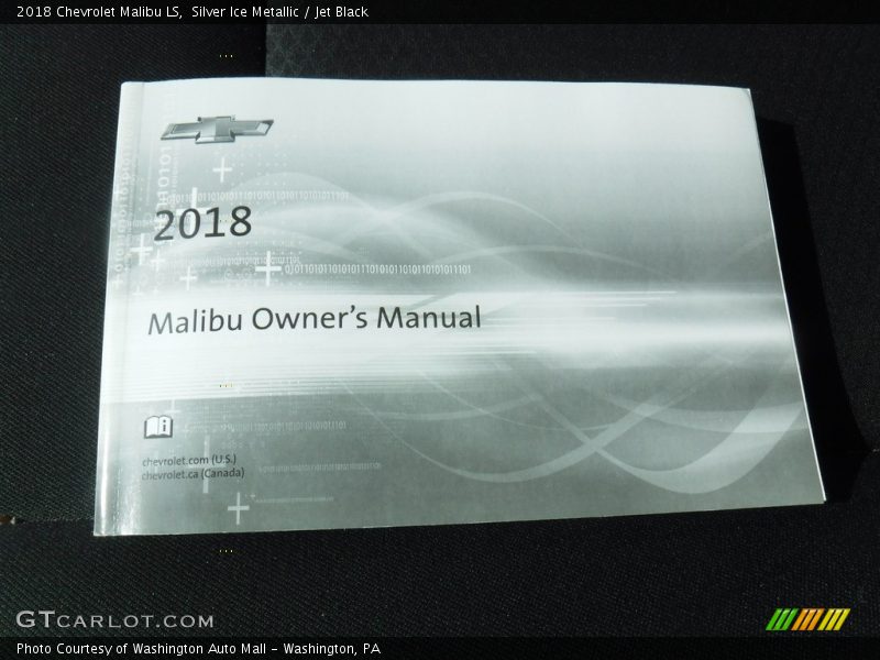 Silver Ice Metallic / Jet Black 2018 Chevrolet Malibu LS