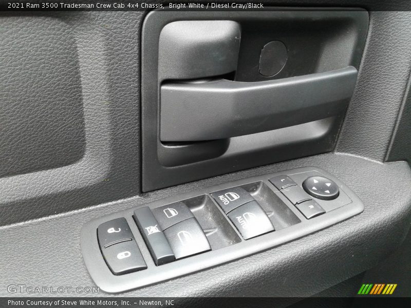 Bright White / Diesel Gray/Black 2021 Ram 3500 Tradesman Crew Cab 4x4 Chassis