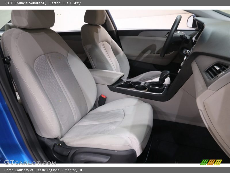 Electric Blue / Gray 2018 Hyundai Sonata SE