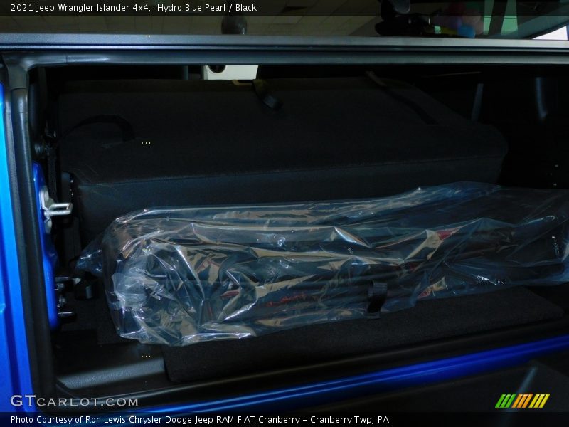 Hydro Blue Pearl / Black 2021 Jeep Wrangler Islander 4x4