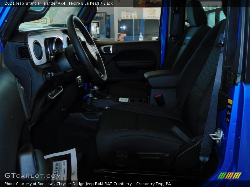 Hydro Blue Pearl / Black 2021 Jeep Wrangler Islander 4x4