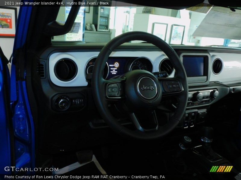 Hydro Blue Pearl / Black 2021 Jeep Wrangler Islander 4x4
