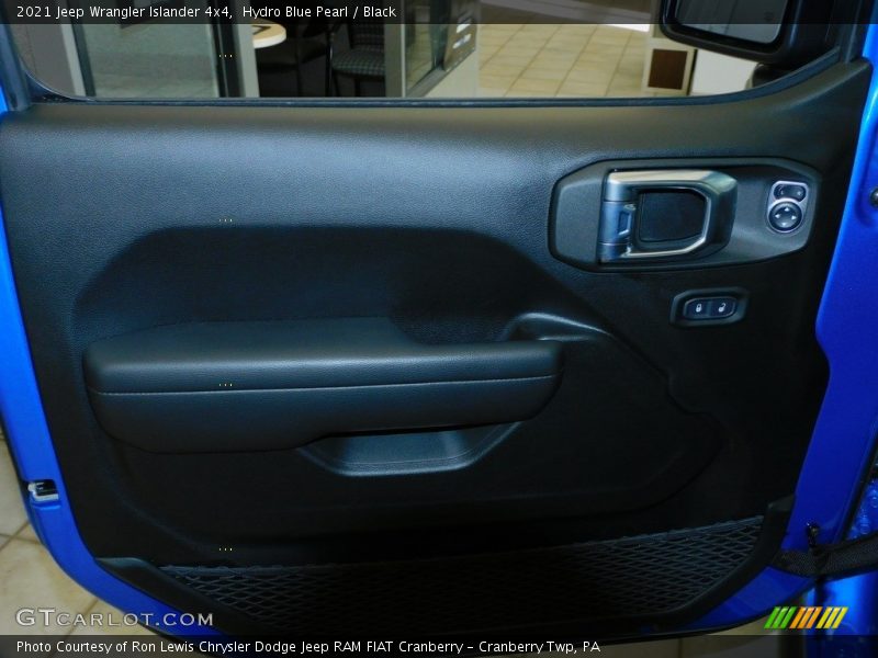 Hydro Blue Pearl / Black 2021 Jeep Wrangler Islander 4x4