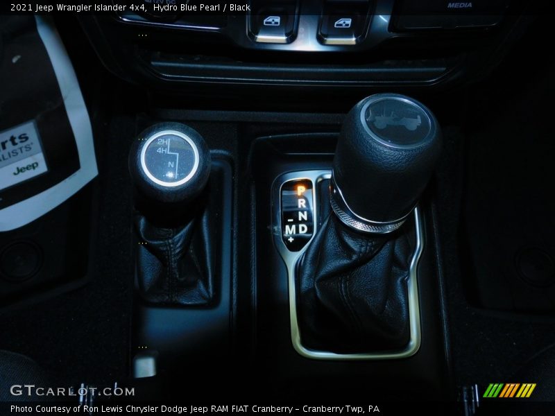 Hydro Blue Pearl / Black 2021 Jeep Wrangler Islander 4x4