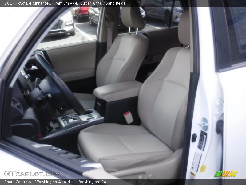 Super White / Sand Beige 2017 Toyota 4Runner SR5 Premium 4x4