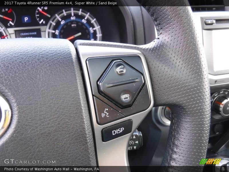 Super White / Sand Beige 2017 Toyota 4Runner SR5 Premium 4x4