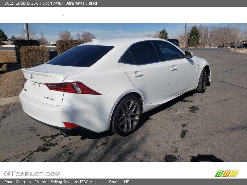 Ultra White / Black 2015 Lexus IS 250 F Sport AWD