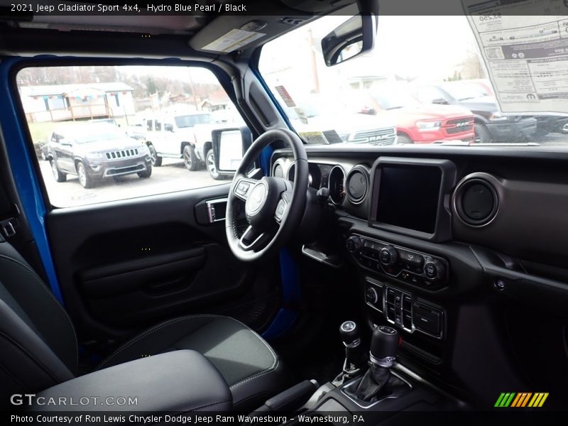 Hydro Blue Pearl / Black 2021 Jeep Gladiator Sport 4x4
