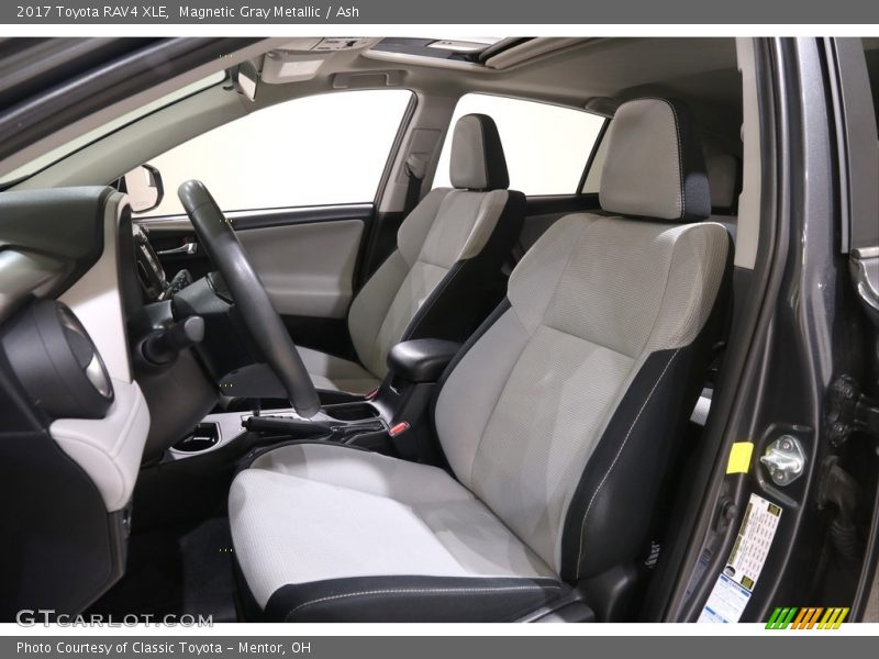 Magnetic Gray Metallic / Ash 2017 Toyota RAV4 XLE