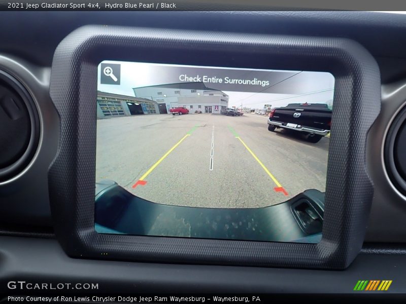 Hydro Blue Pearl / Black 2021 Jeep Gladiator Sport 4x4